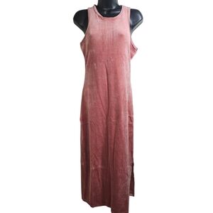 NWT Juicy Couture Velour Tank Dress Burnt Rose S